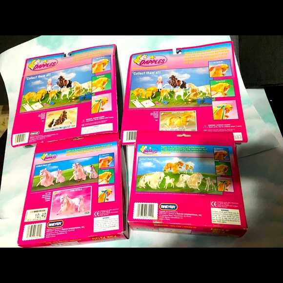 DAPPLES BREYER HORSE 1990s Original Boxes & Brushes - Picture 2 of 8